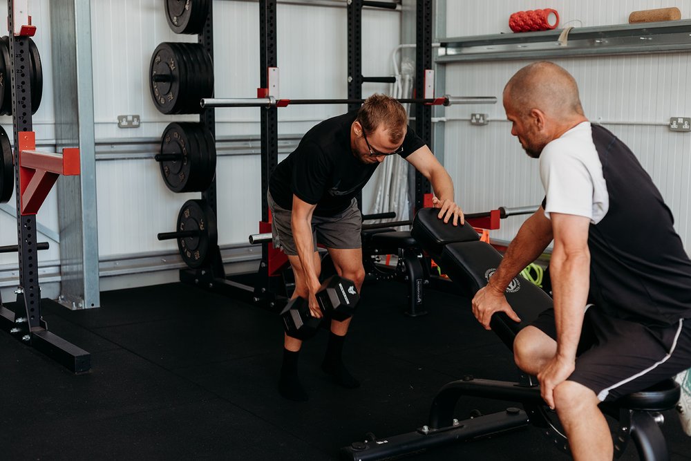 Youth fitness training session at Cornwall High Performance Truro